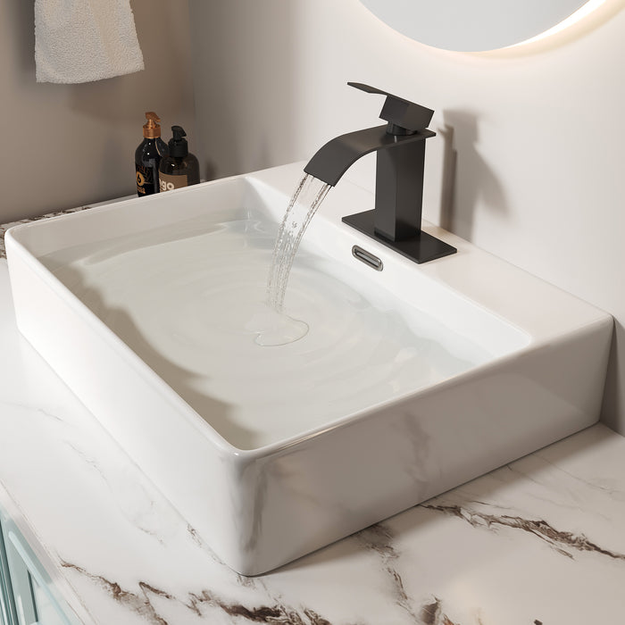 Bothwa Home 6" CUPC Certified Harlow Single Handle Bathroom Sink Faucet