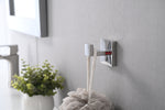 2 Pack Wall-Mounted Stainless Steel Bathroom Towel Hooks/Coat Hooks for Bathroom, Bedroom, Kitchen