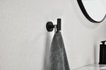 6 Pack Bathroom Towel Hooks Coat Hooks Shower Kitchen Wall Hooks, Matte Black