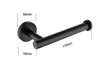 Toilet Paper Holder for Bathroom 2 Pack Tissue Holder Dispenser SUS304 Stainless Steel Toilet Roll Holder Wall Mount Brushed