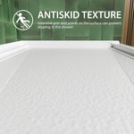 60x32 Inch White Acrylic Shower Base, Right Drain, Non-Slip Surface