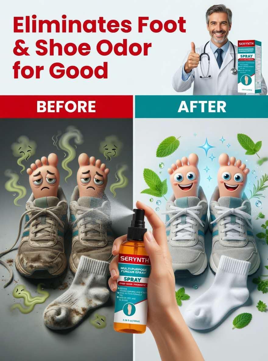 Foot And Shoe Spray Antifungal,Foot Fungus Spray,Athlete Foot Spray,Itchy Feet Treatment,Foot Treat Of Molting, Blisters, Itching And Odor（100ML）