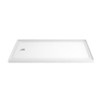 32" x 60" Shower Base Shower pan white Left Drain