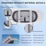 59 "Acrylic freestanding tub, Gloss white, with chrome overflow and pop-up Drain, CUPC Certified