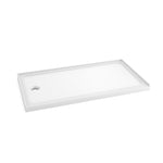 32" x 60" Shower Base Shower pan white Left Drain