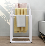 Metal Freestanding Towel Rack 3 Tiers Hand Towel Holder Organizer for Bathroom Accessories