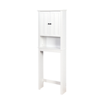 Modern Over The Toilet Space Saver Organization Wood Storage Cabinet for Home, Bathroom - Espresso